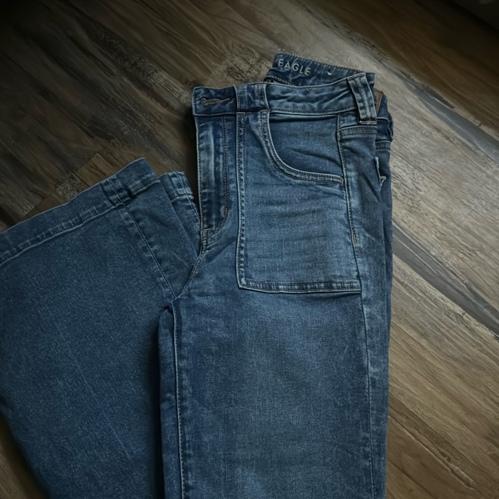 American eagle flare jeans